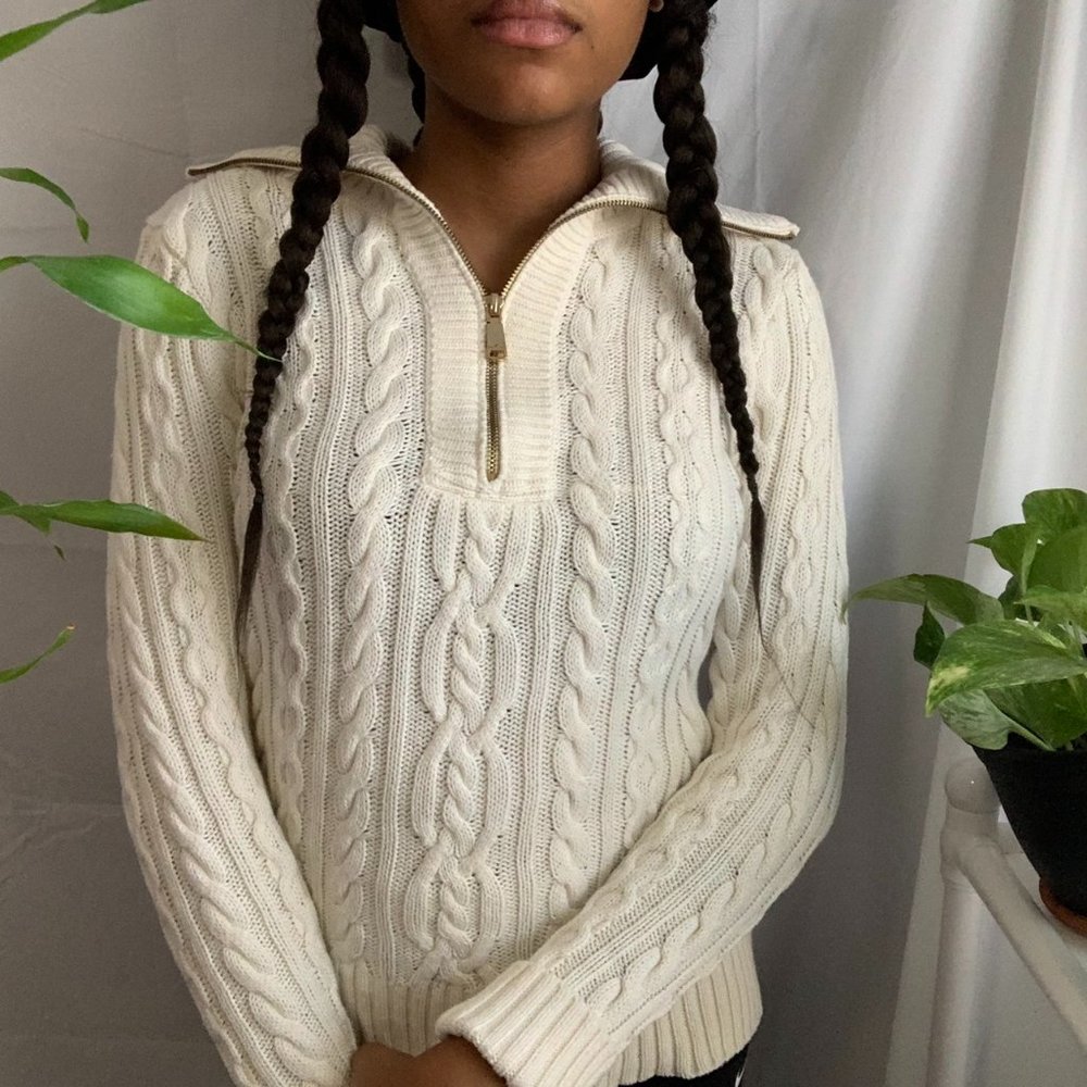 Ralph Lauren quarter zip sweater